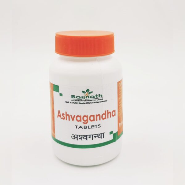 Ashawaganda Tablet 60 Pcs I Boost Energy and Power I Helps to reduce Stress and Anxiety - Image 1